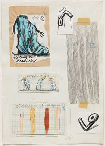 One of 10 collages for Notes