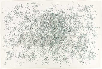 The words "I'm Amazed" in grey on a white background covered with images of 5693...