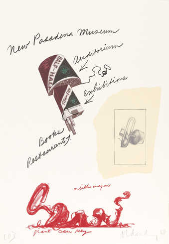 Proof; 7 color lithograph