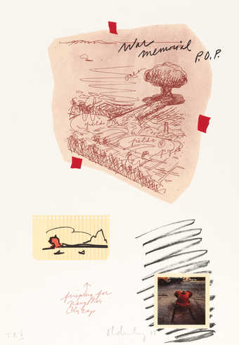 Proof; 13 color lithograph