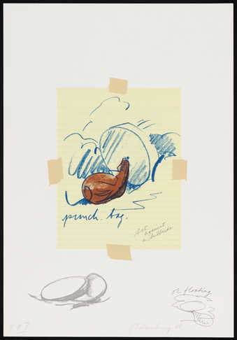 Proof; 8 color lithograph