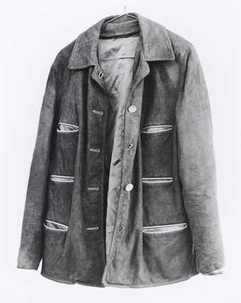 Photo of Roberta's coat.