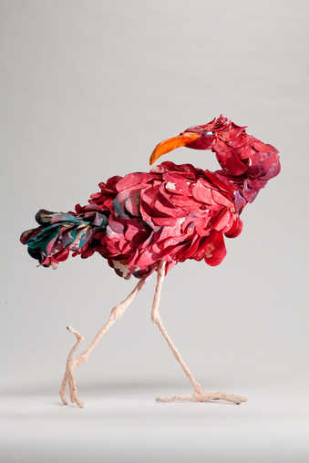 A bird sculpture created in a variant edition of 18 sold by Walker Art Center in support of...