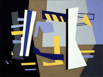 random geometric shapes, the "fractured El"