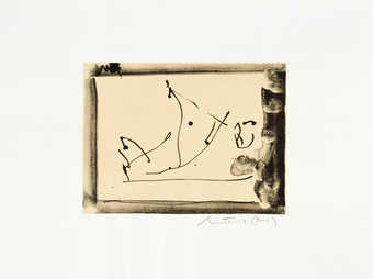 Proof; lithograph from on aluminum plate