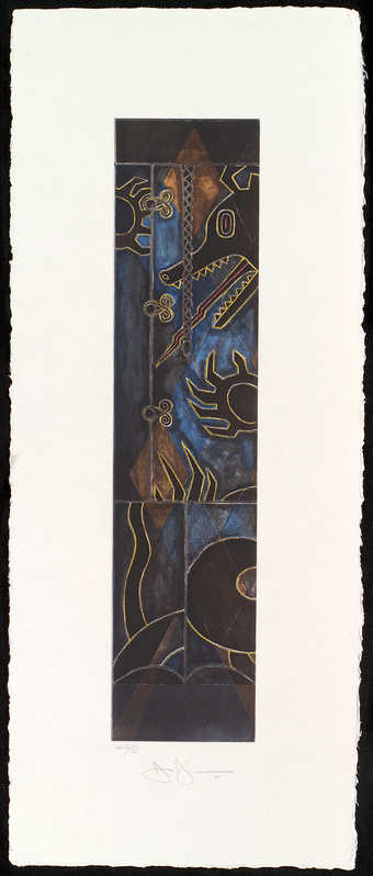 A image taken from Johns memory of a chinese costume from his childhood.