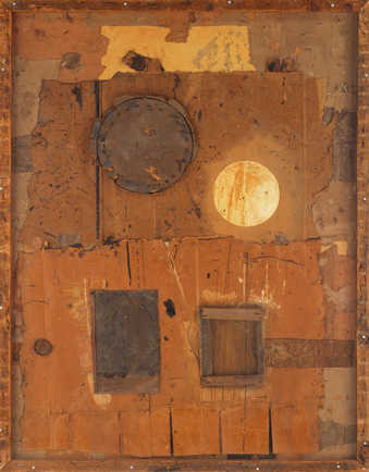 double-sided collage