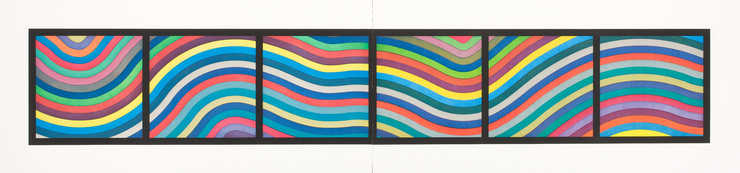 An aquatint from 5 plates.