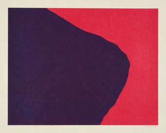 set of two oil-based woodcuts each from two blocks