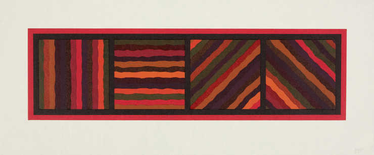 Oil base woodcuts from 6 blocks