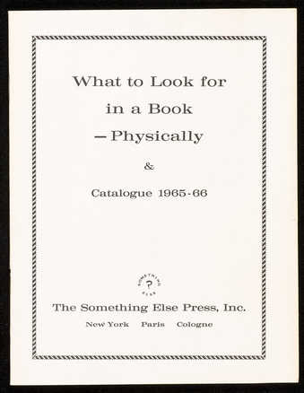 Catalogue and essay by Higgins.