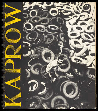 An exhibition catalog from the Pasadena Art Museum, spiral bound, cardboard covers. 1200 copies.