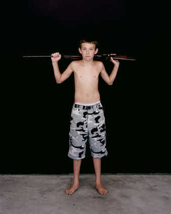 A portrait of a boy and a girl