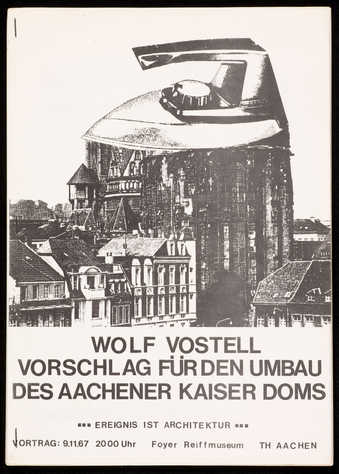 Staplebound book. Text is in German.