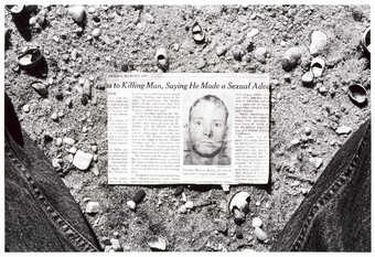 black-and-white photographs taken by the artist between 1978-2003